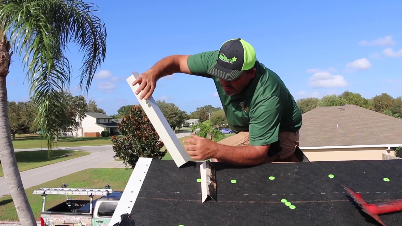 drip edge on shingle