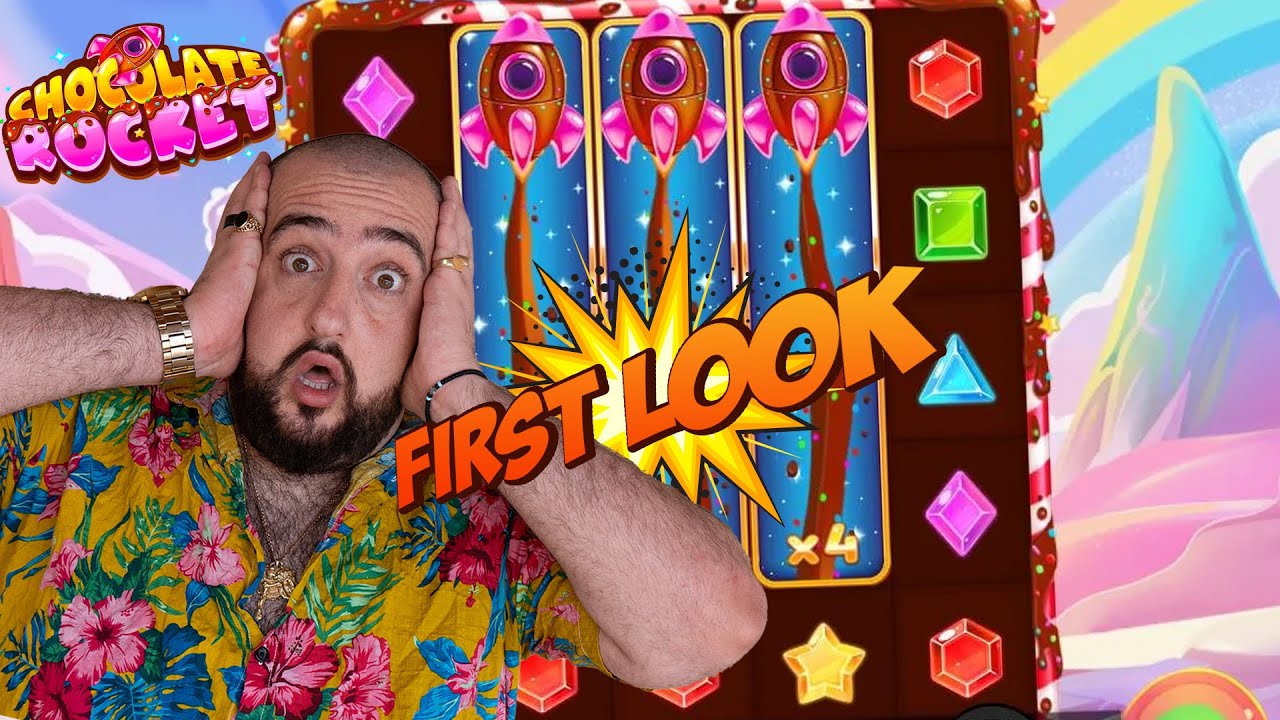 NEW SLOT!! Chocolate Rocket by Backseat Gaming: MAX WIN 12,500x!!!