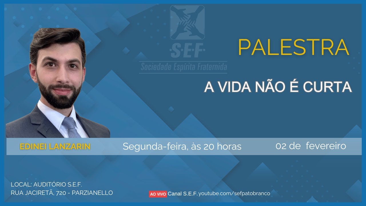 A VIDA NÃO É CURTA