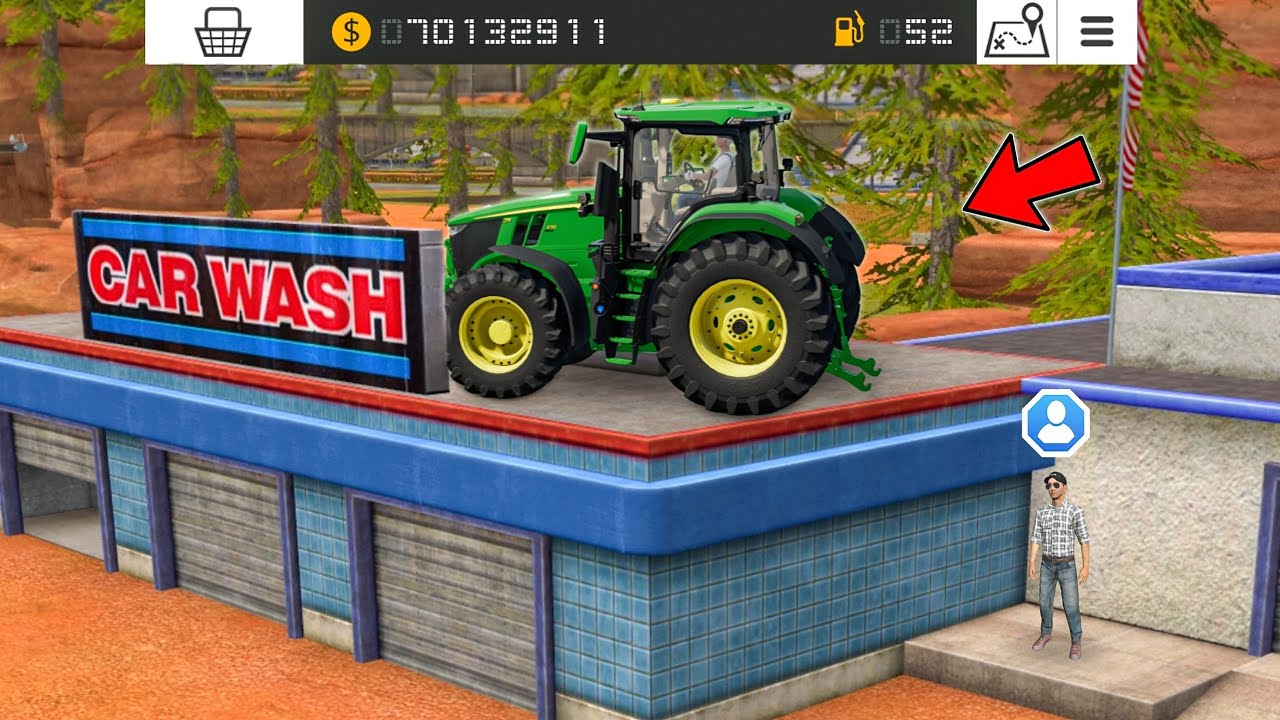 Selling Milk With Jhon Deere Tractor In Fs18 | Fs18 Multiplayer Gameplay | Timelapse