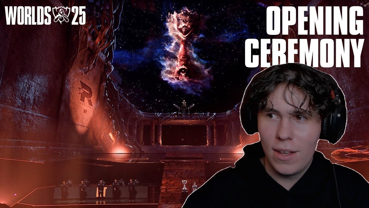 Реакция игрока Valorant на церемонию открытия ЧМ-2025 | League of Legends