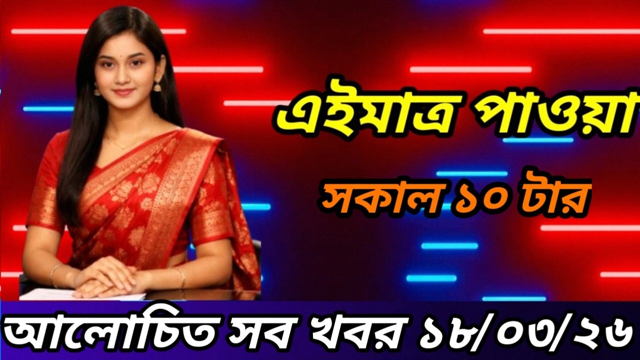 দেশীয়  সকল খবর bangladesh news 18 Mar 10 AM 2026 banglavisionnews somoynews | DeshiyoKhobor24