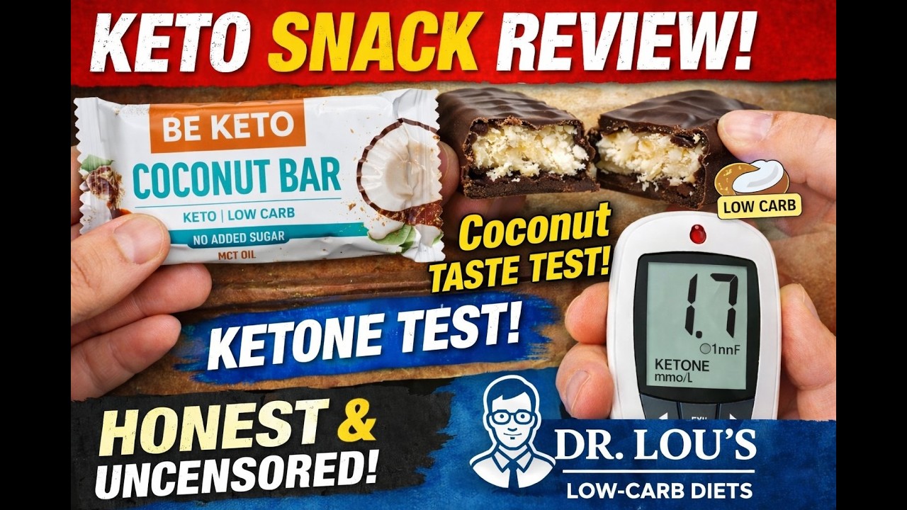 Be Keto Coconut Bar Review + Ketone Test | Is This Keto Snack Really Low Carb?