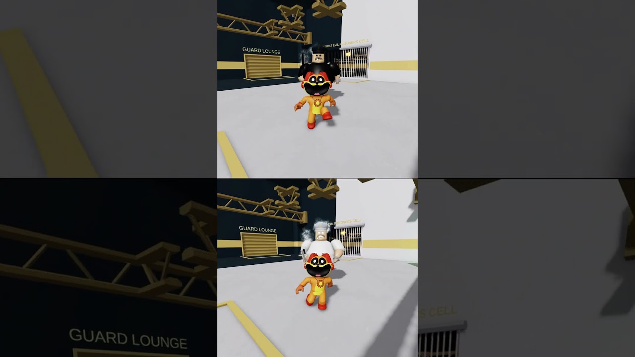 NEW LIGHT VS DARK BARRY'S PRISON RUN JUMPSCARE ROBLOX