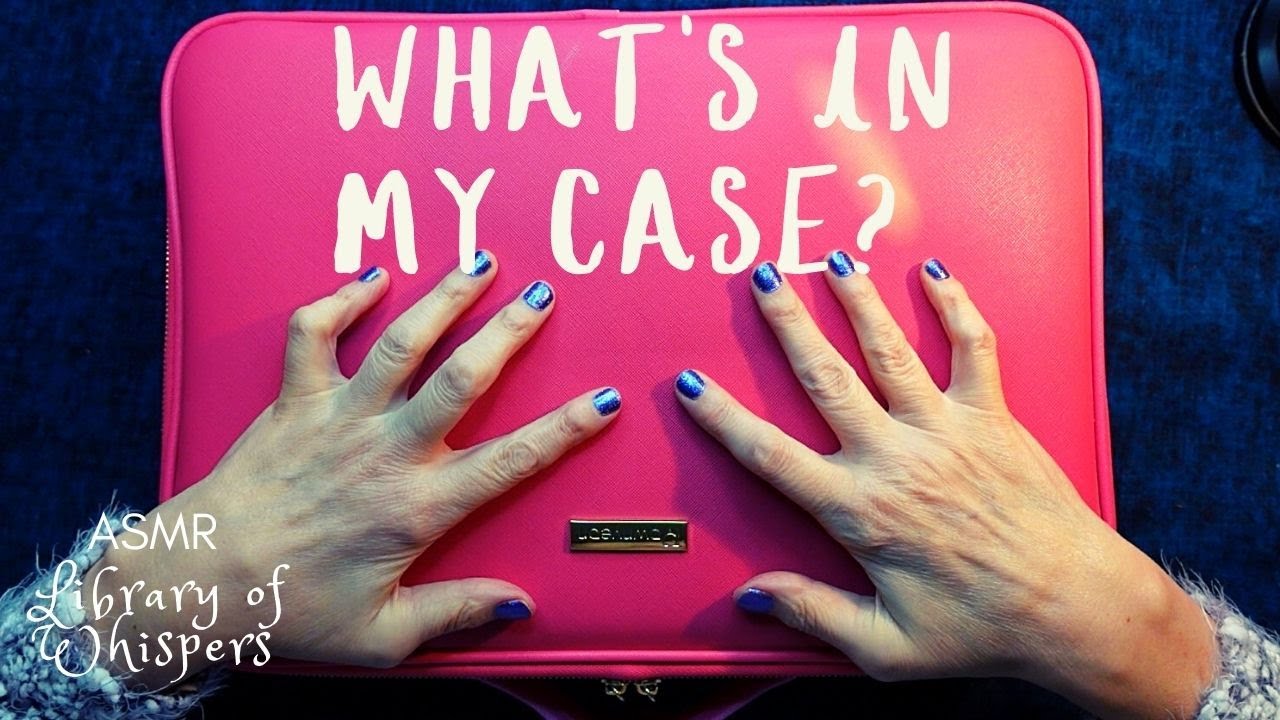 ASMR | What's in My Case? Make Up & Nail Polish Show & Tell in a Whisper!