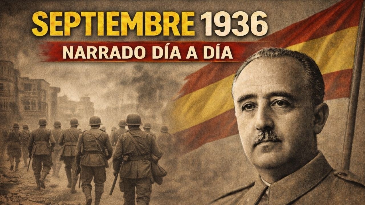 Septiembre de 1936: La GUERRA CIVIL ESPAÑOLA narrada DÍA A DÍA | El avance hacia Madrid