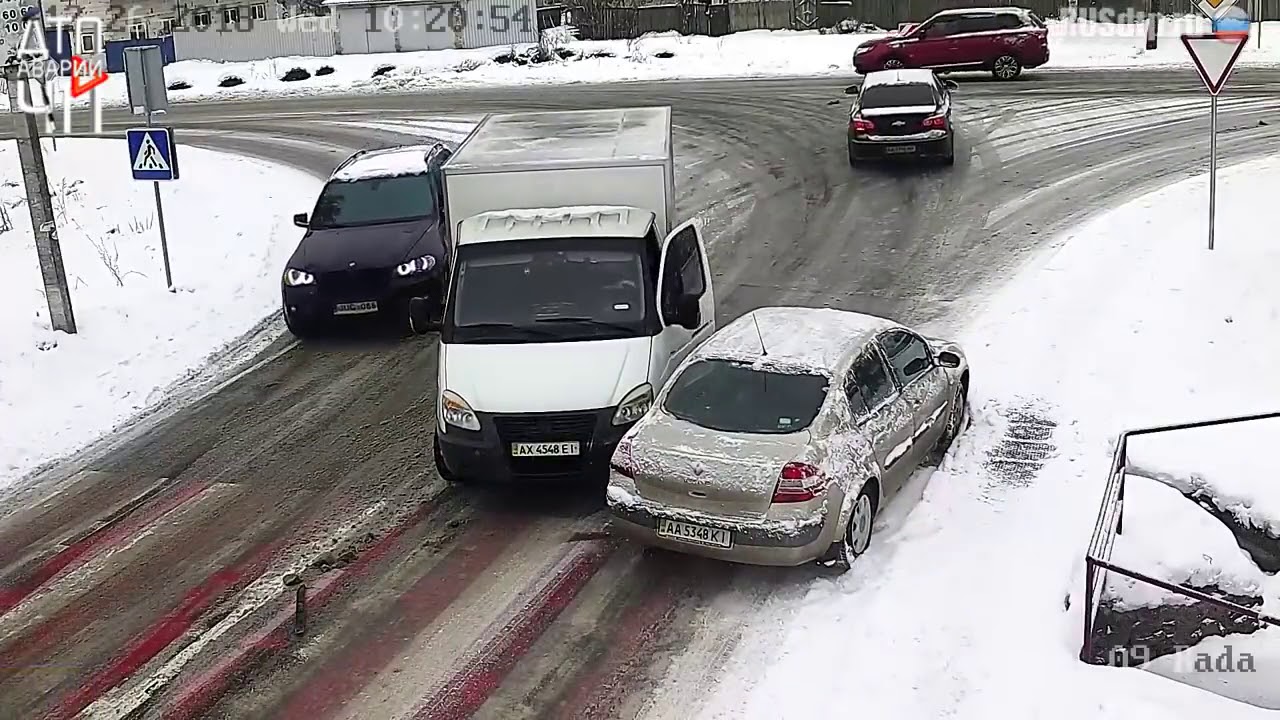 873_ДТП- Подборка аварий за 27-12-2018 -crash December 2018-