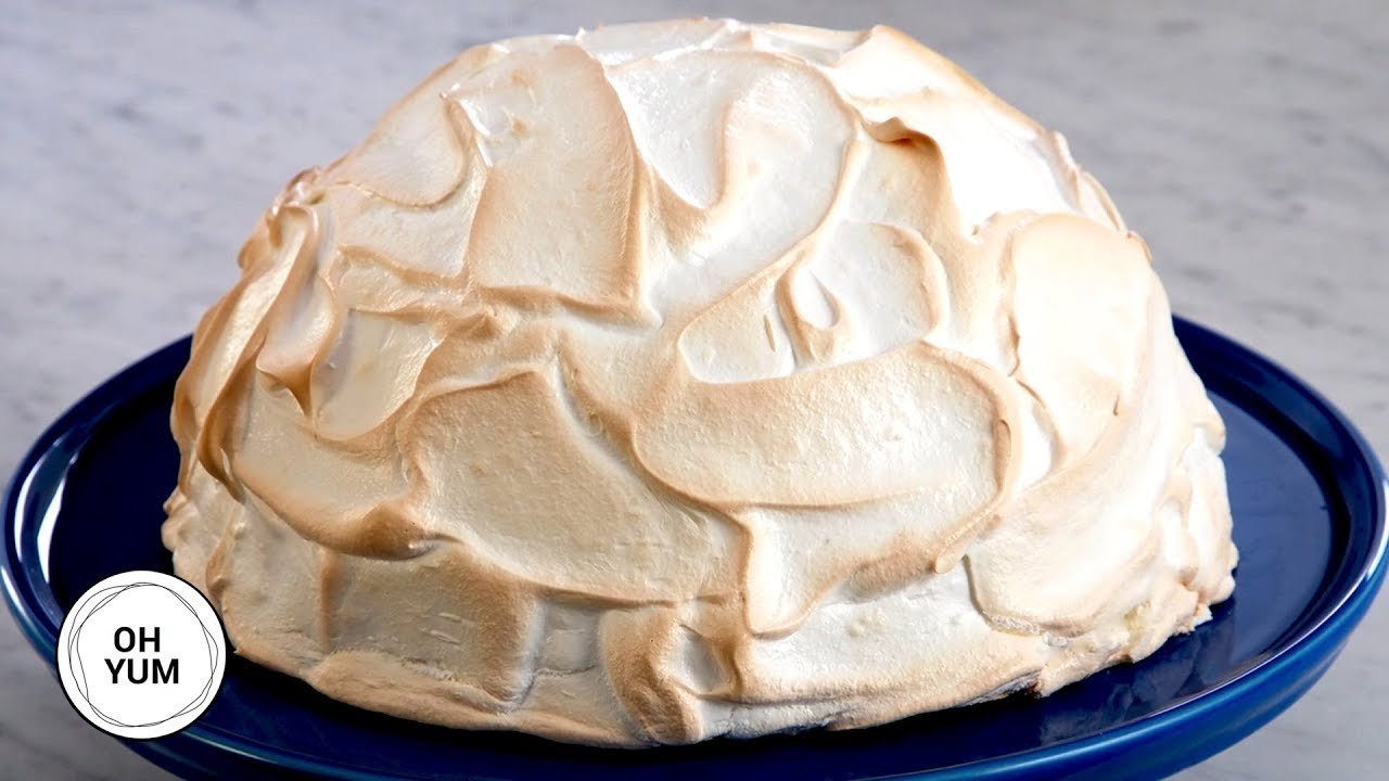 Professional Baker Teaches You How To Make BAKED ALASKA!