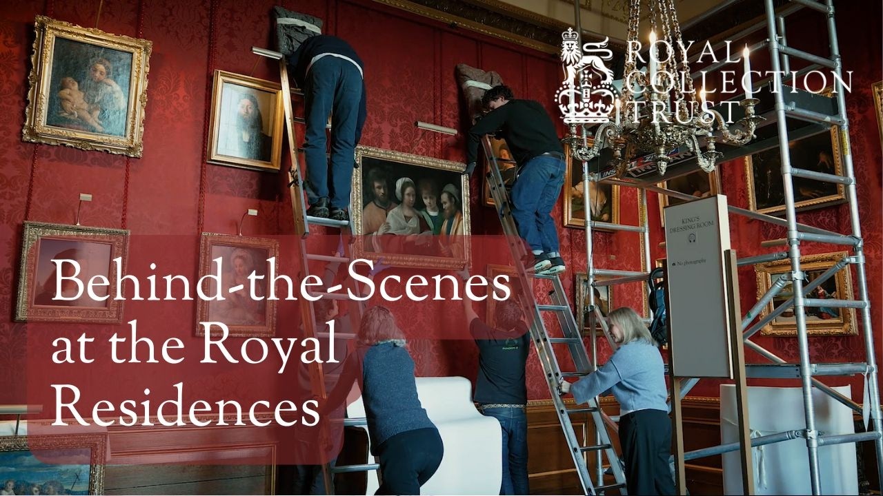 Behind-the-scenes at Buckingham Palace and Windsor Castle: How do you move a masterpiece?