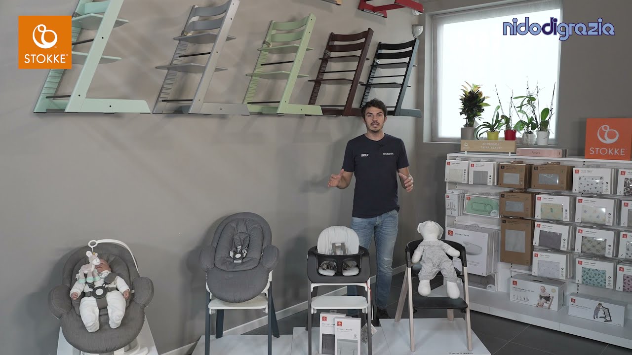 Tripp Trapp, Steps e Clikk: trova il seggiolone Stokke® più adatto a te!