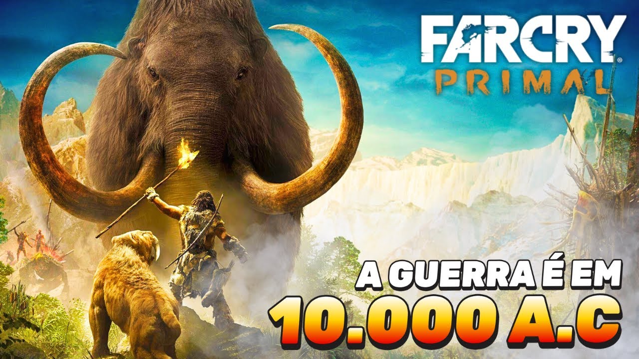 A GUERRA COMEÇA EM 10.000 A.C. - FAR CRY PRIMAL - PS5 GAMEPLAY AO VIVO