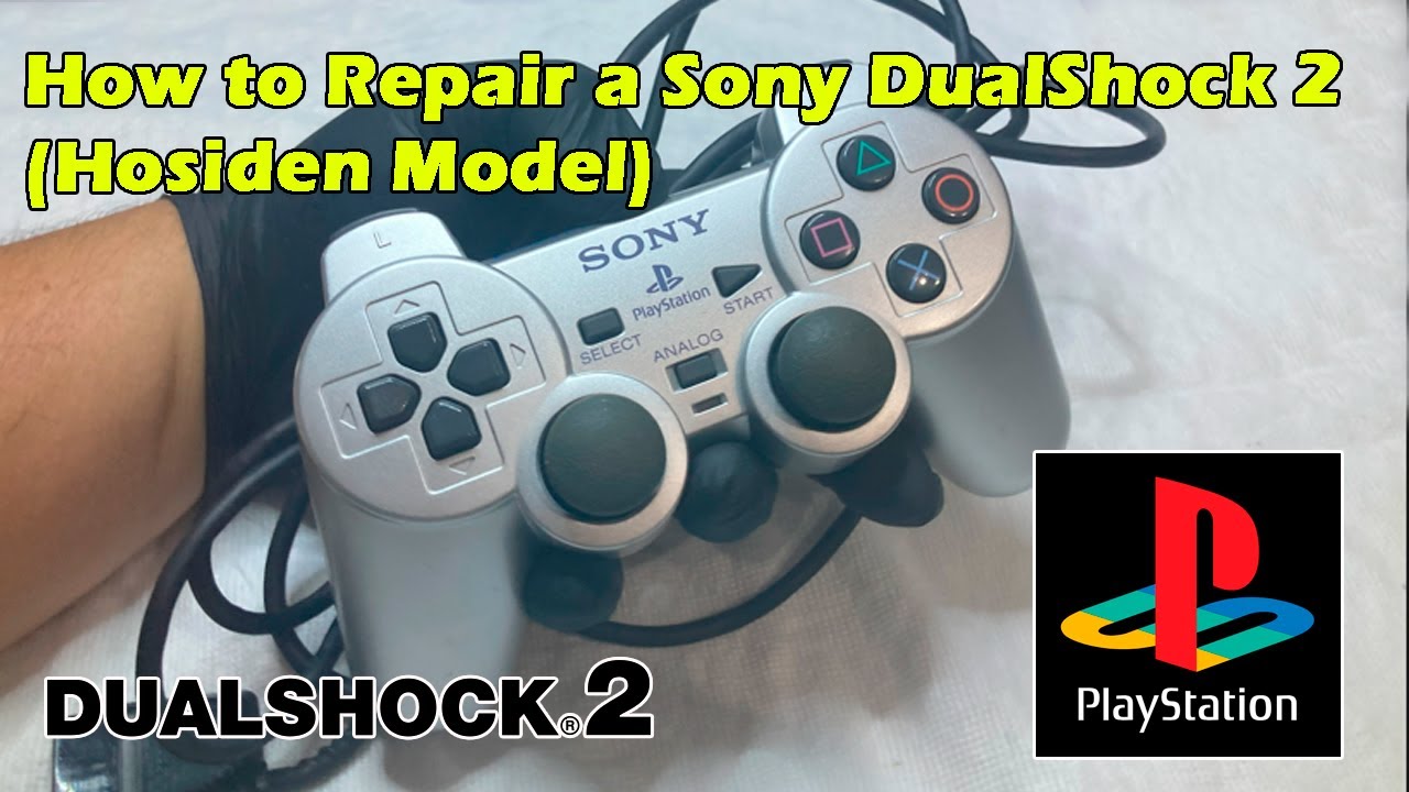 How to Repair an Original Sony DualShock 2 (Hosiden Model)