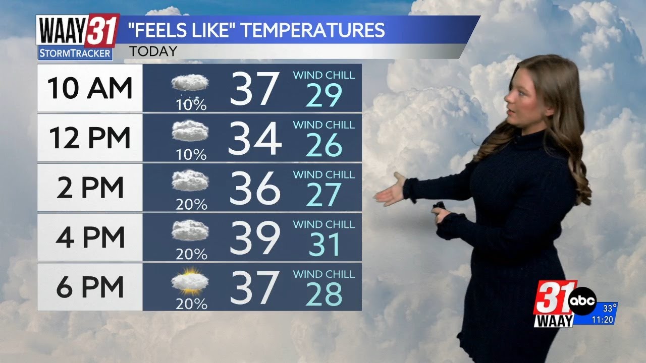 Bitter cold conditions and snow returns to the Tennessee Valley