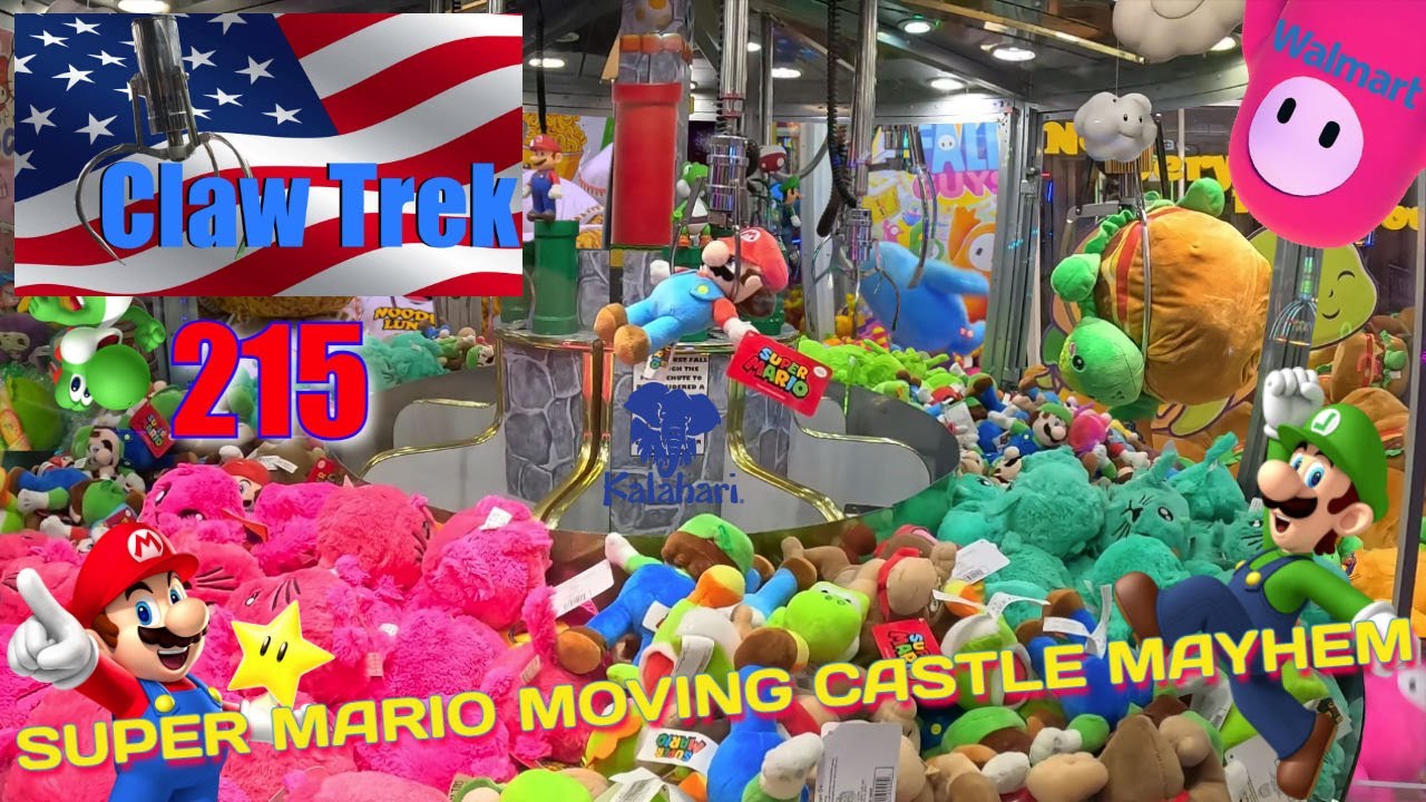Claw Trek Episode 215 | SUPER MARIO MOVING CASTLE MAYHEM