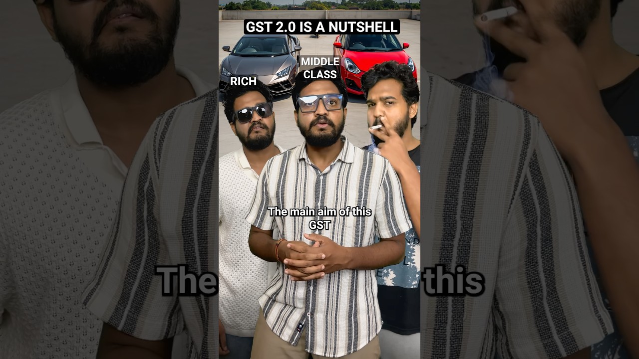 GST 2.0 in a nutshell #shorts #india #economy #gst