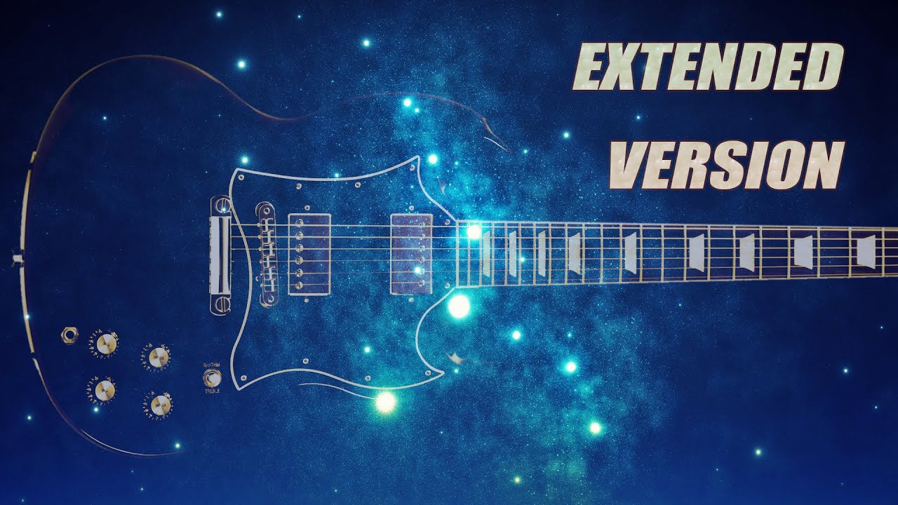 Space Rock Ballad Guitar Backing Track A Minor Am | Extended