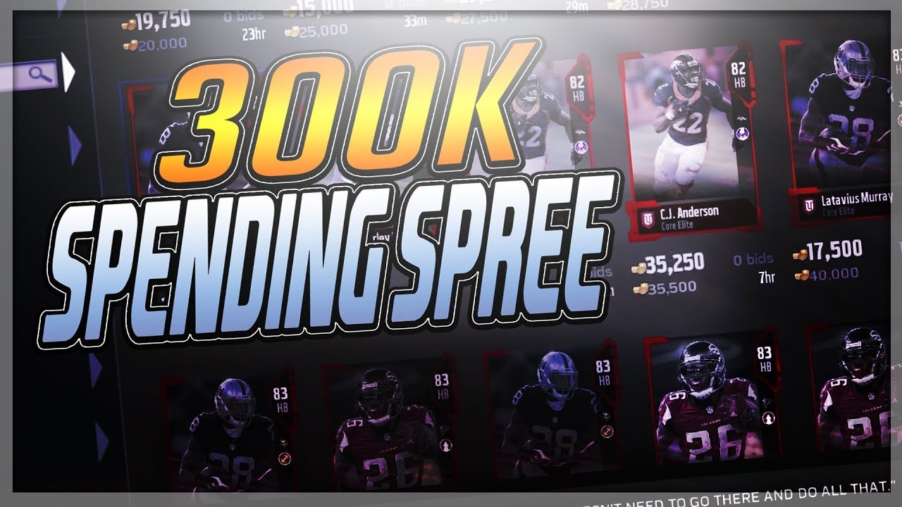 MUT 18 300K SPENDING SPREE!!! CREATING MY TEAM!!| AUCTION BLOCK SERIES MADDEN 18 ULTIMATE TEAM