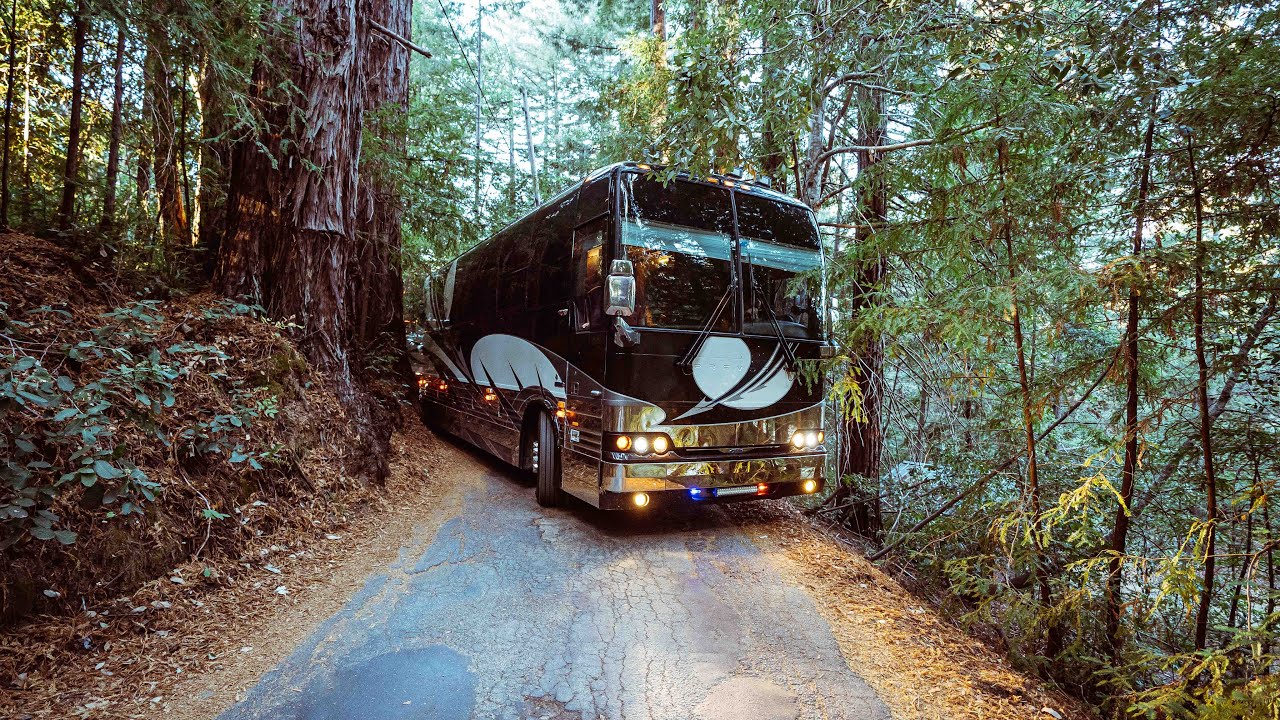 Near Disaster for our Tour Bus!