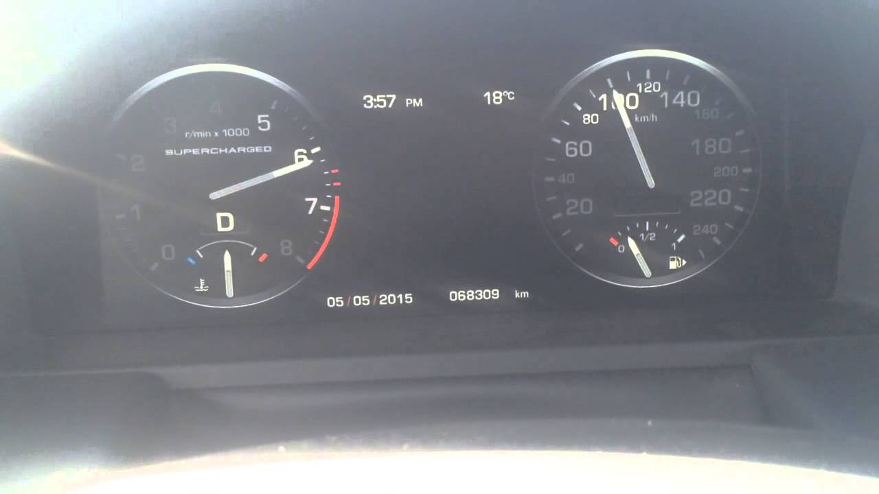 2010 Range Rover Supercharged 0-60