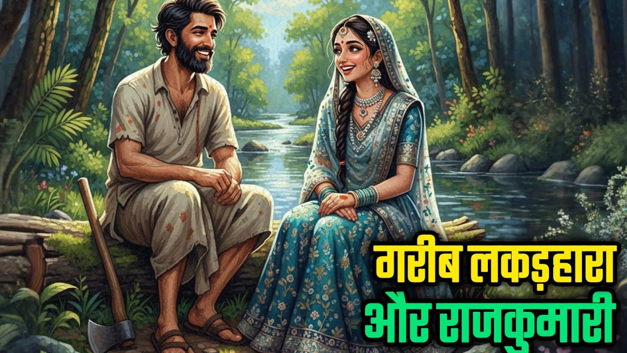 गरीब लकड़हारा और राजकुमारी! मार्मिक कहानी! PARAMGYAN