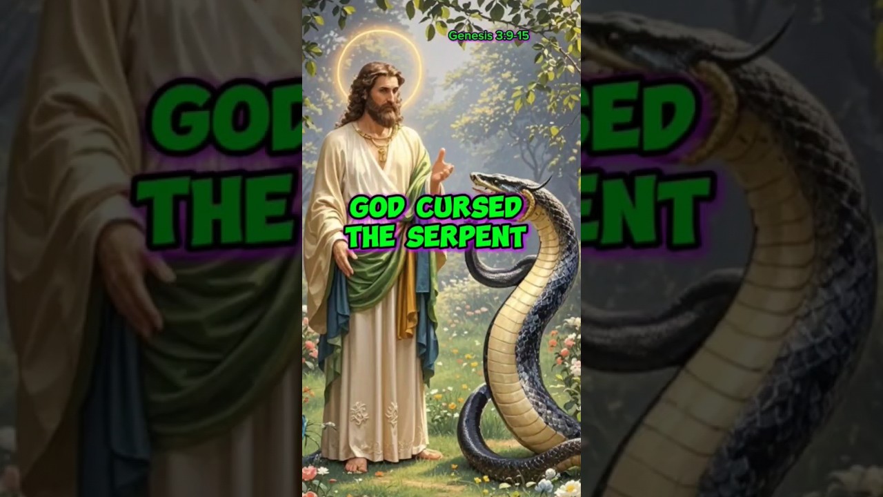God Cursed The Serpent#god#genesis3:9-15#viralshort2024#godpower#godinspiration#religiouscontent