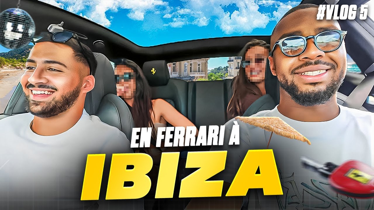 MARV’VLOG #5 : IBIZA C’EST NUL, JE M’ENFUIS EN FERRARI À MONACO