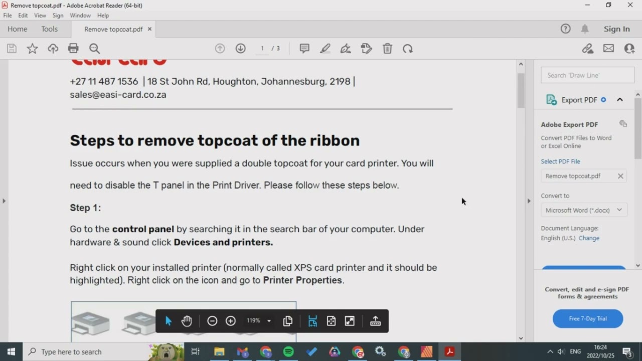 Remove Topcoat Layer of Ribbon | YMCKT | Card Printers