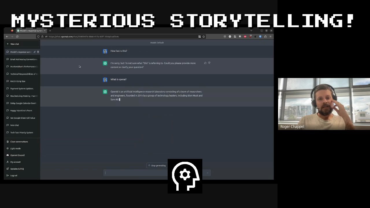 ChatGPT: Challenges of Writing a Long Form Story 🤖