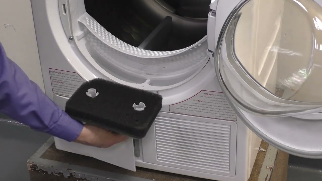How to clean the filters of your Miele T1 dryer