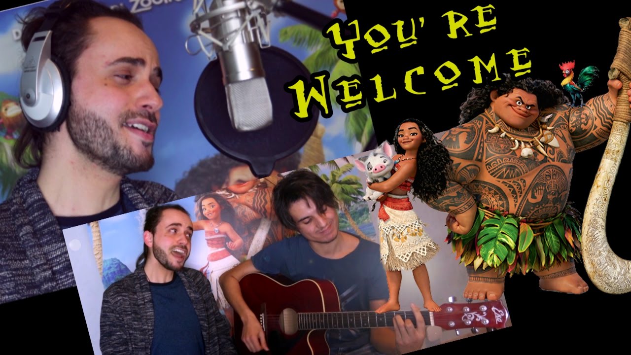 OCEANIA - TRANQUILLA! || *Moana - You're Welcome* ITALIAN Cover