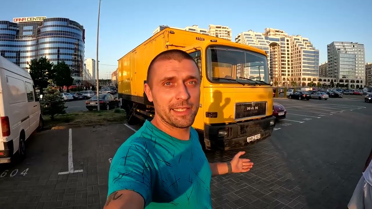 Автодом на Базе MAN. Живет в центре города на автодоме. Квартира на колеса.  Венлайф