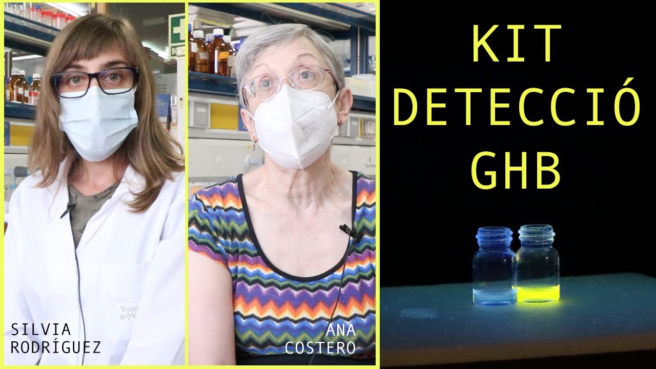 Kit para detectar a simple vista la droga de sumisión química GHB