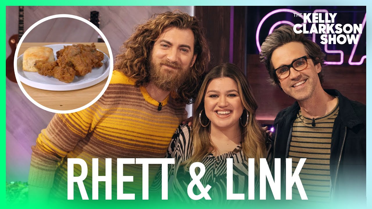 Kelly Clarkson Plays Naked Foods Taste Test With 'GMM' Hosts Rhett & Link