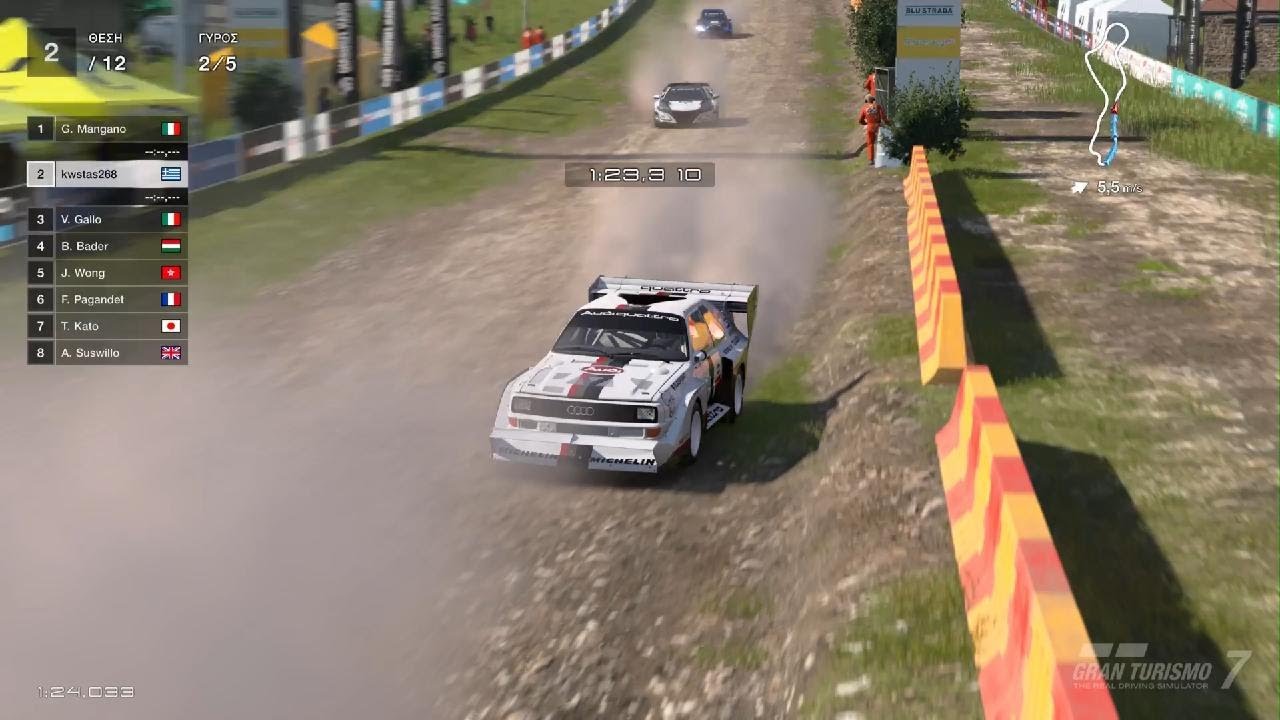 Gran Turismo 7 ps5 dirt track crash all the time!!