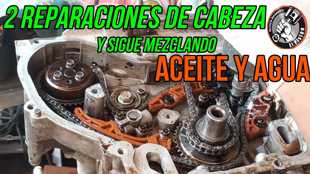 ECOTEC 2.2   2 reparaciones y sigue combinando AGUA Y ACEITE