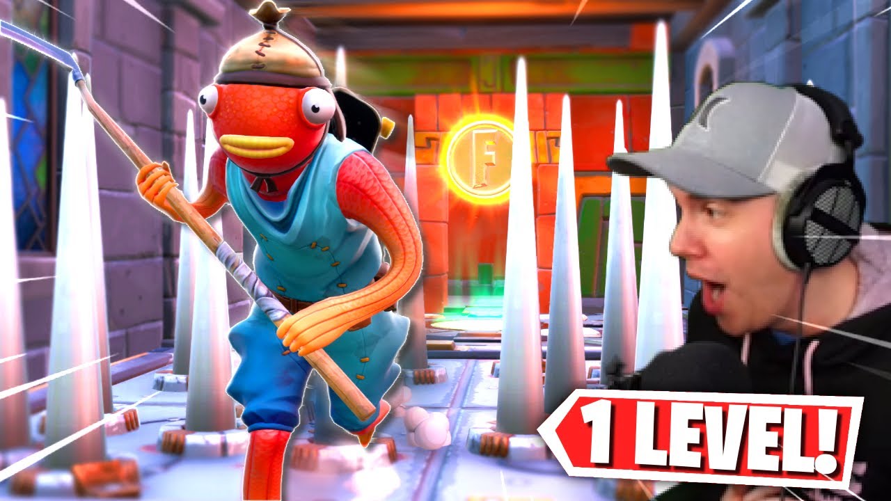 this deathrun has 1 level... but its INSANE! (Fortnite Creative Mode)
