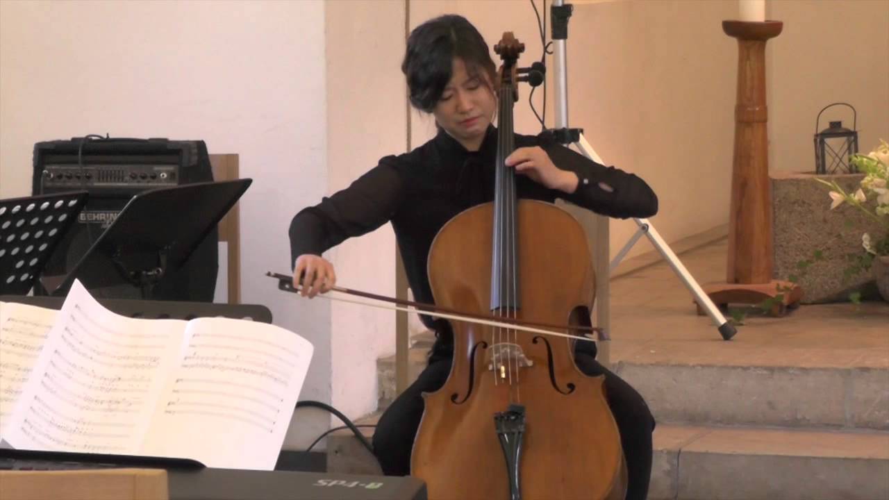 2015.08.09 바이마르 한인교회 주일예배 특송 조현지 자매(첼로) - Amor dei (하나님 사랑)