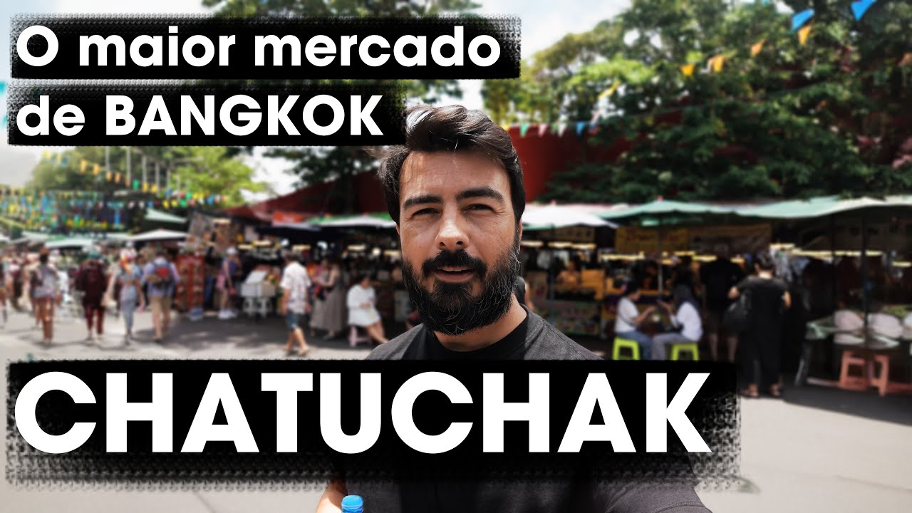 🛍️ MERCADO CHATUCHAK em Bangkok: O Melhor Lugar para Compras na Tailândia! 🇹🇭