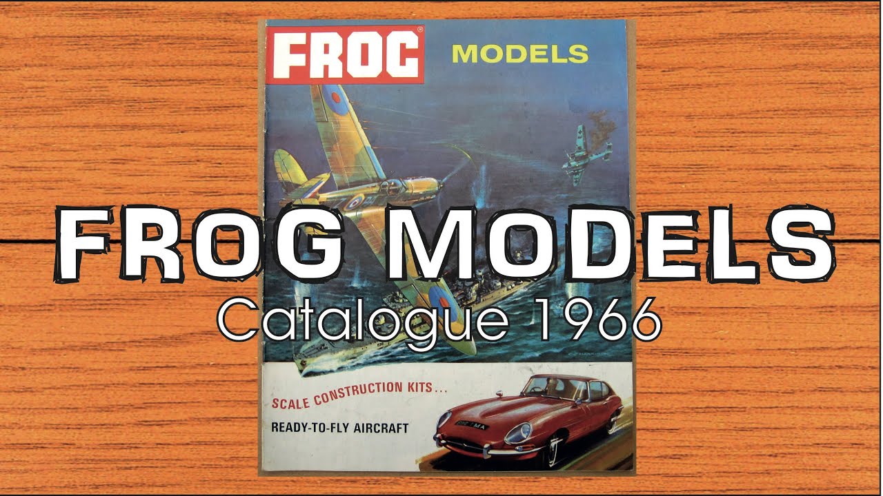 FROG MODELL CATALOGUE 1966