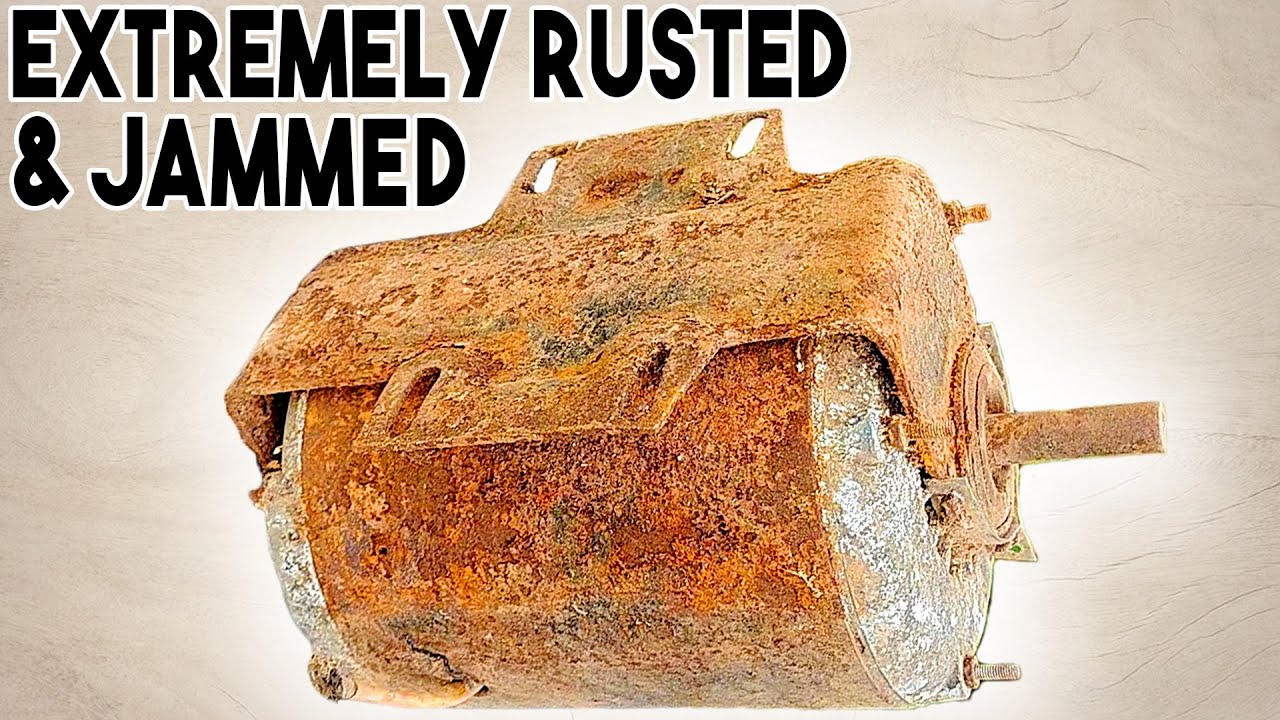 Electric Motor Restoration - EXTREME JAMMED | Restoration Old Electric Motor
