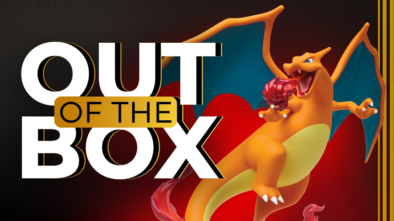 Распаковка статуэтки покемона Чаризард 🔥 | Sideshow Out of the Box