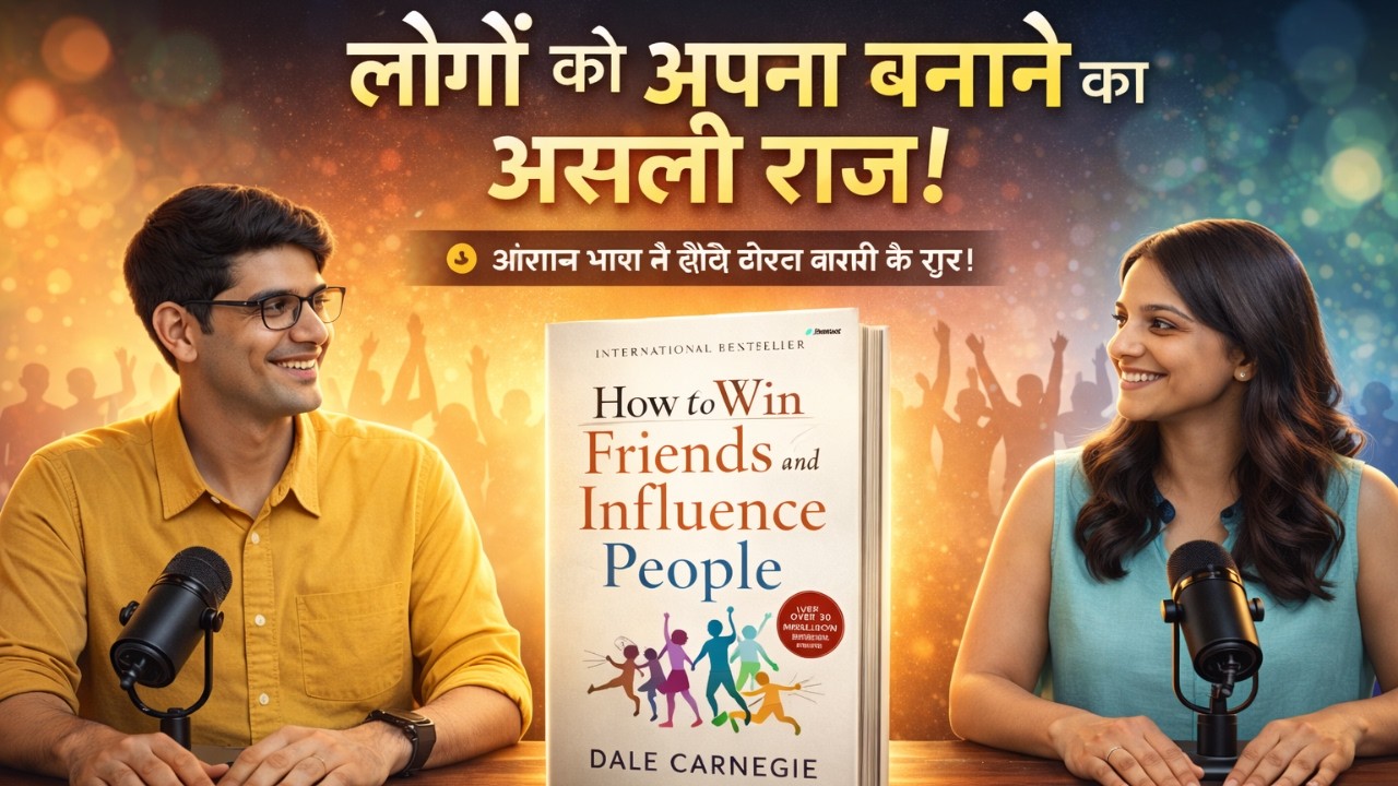 How To Win Friends and Influence People by Dale Carnegie | Audiobook Summary in Hindi 