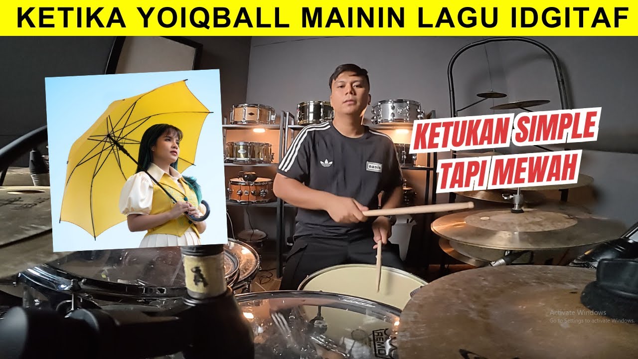 YOIQBALL MAININ LAGU SEDIA AKU SEBELUM HUJAN - IDGITAF