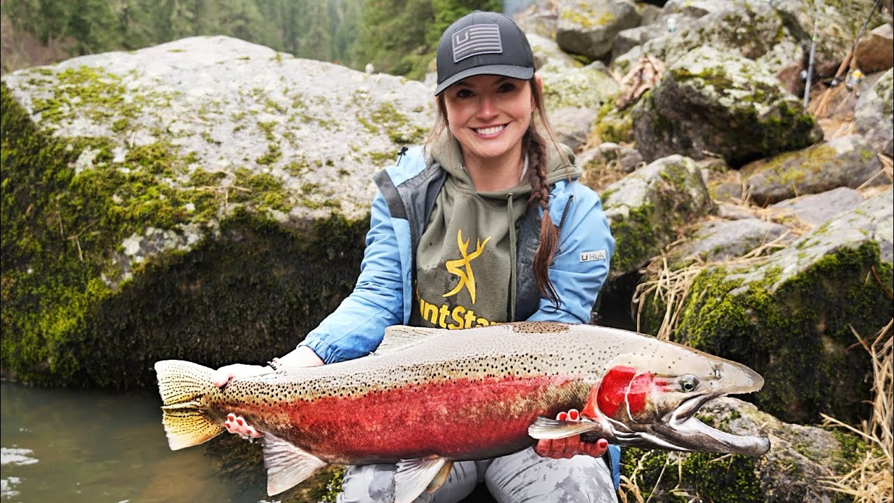 My First STEELHEAD Fishing Trip!