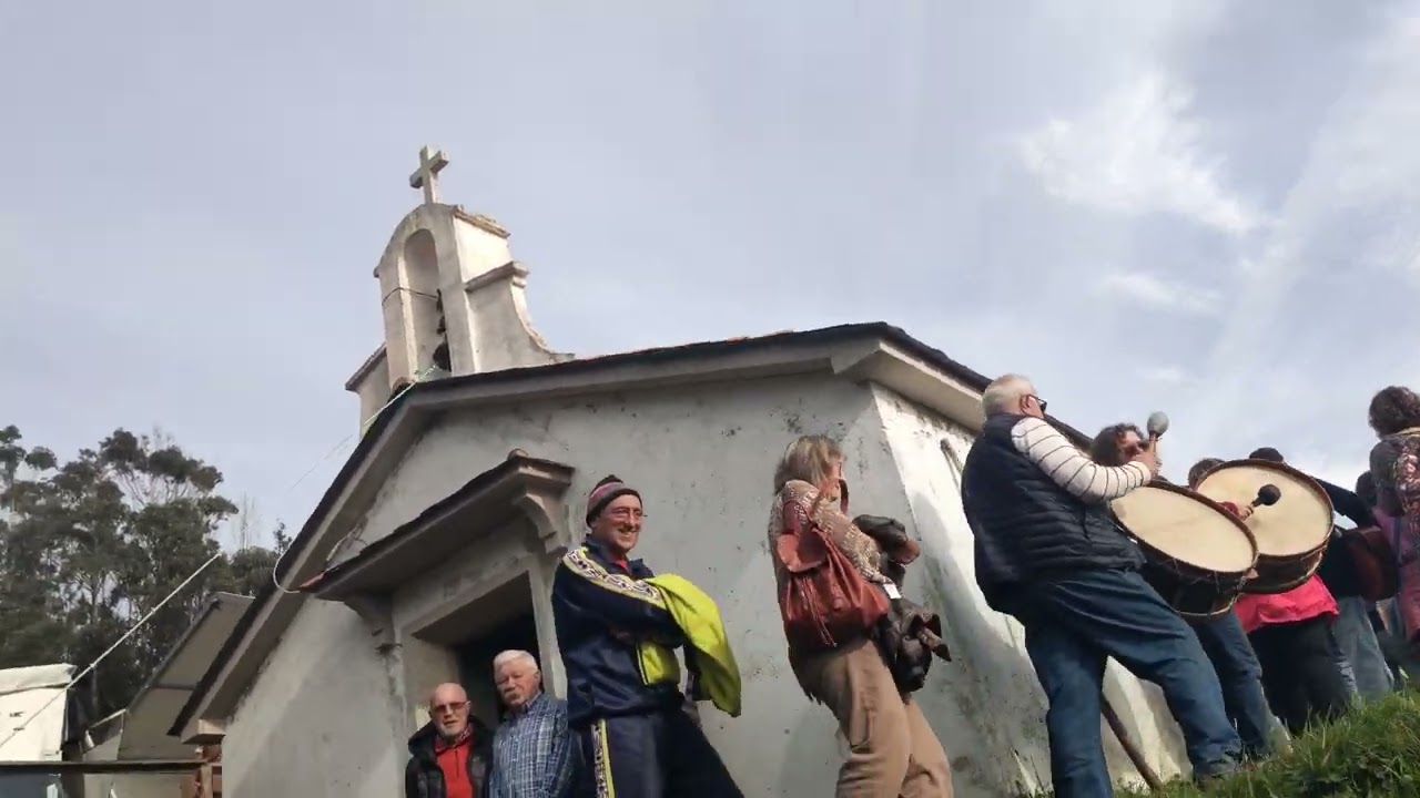 Romería de Xiao de Trebo. Cariño.A Coruña.  Galicia es ¡Fiesta! 2024. A procesión