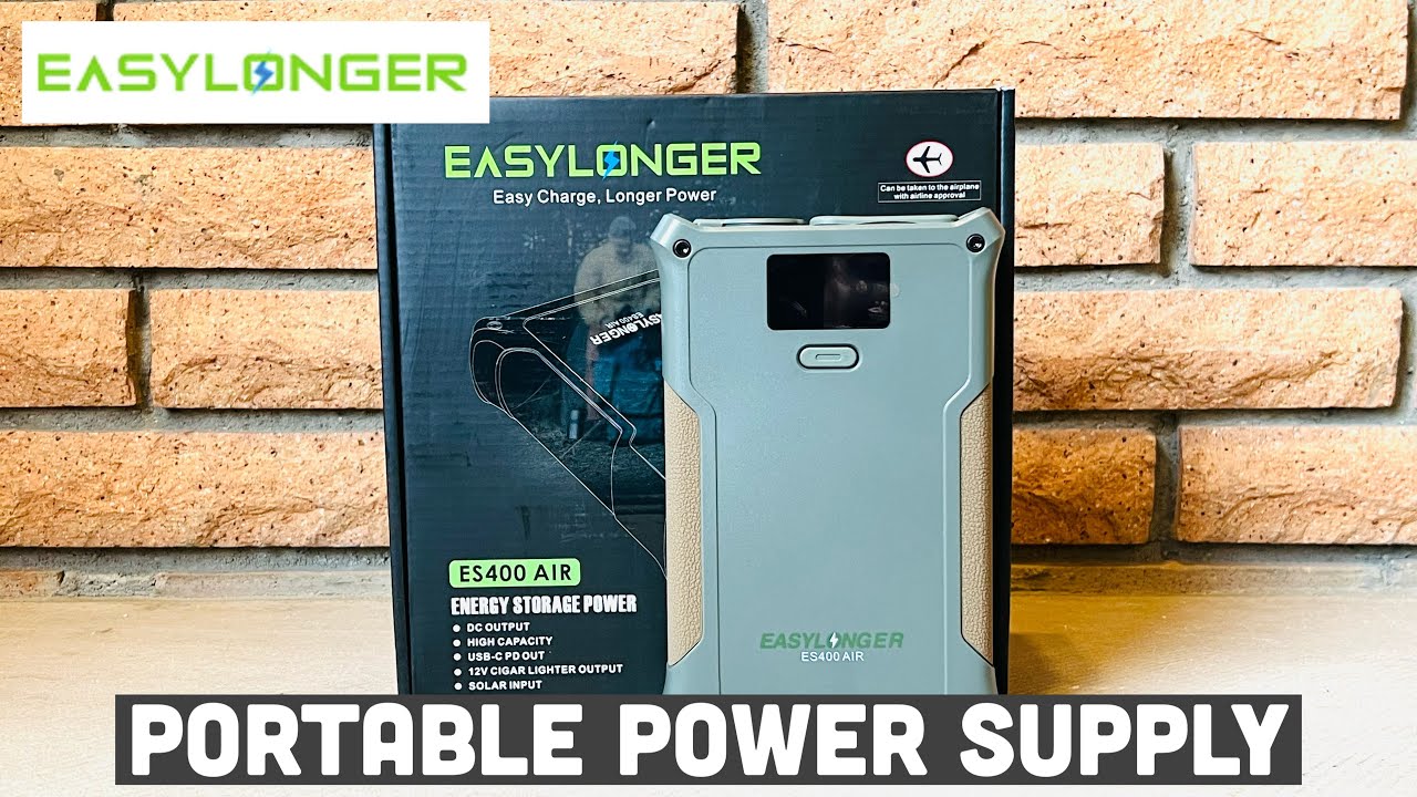 EASYLONGER ES400 AIR Portable Power Station (CPAP Battery Bank)