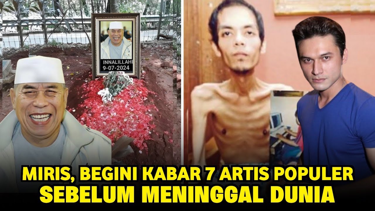 Tak Disangka, 7 Tubuh Artis Ini Hanya Tinggal Kulit Dan Tulang Sebelum Meninggal Dunia