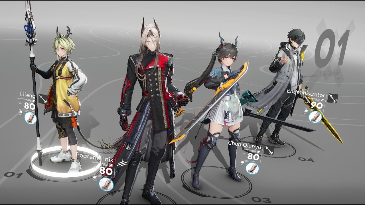 Arknights Endfield - 1.0 - Marble Aggelomoirai Trimmed - Endmin Physical