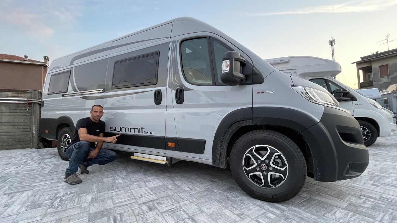 VAN POSSL SUMMIT 640, il CAMPER PURO con letti gemelli e il bagno PIÙ CERCATO IN COMMERCIO. 🚐🔝♥️