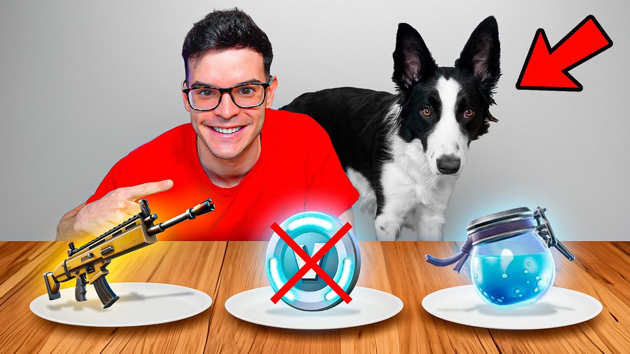 Mi Perro Decide Mi Partida de Fortnite!